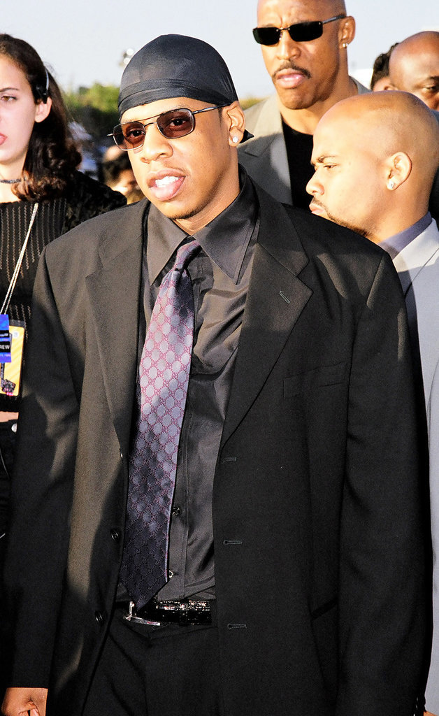 Jay Z stepped out solo. Jay Z stepped out solo.