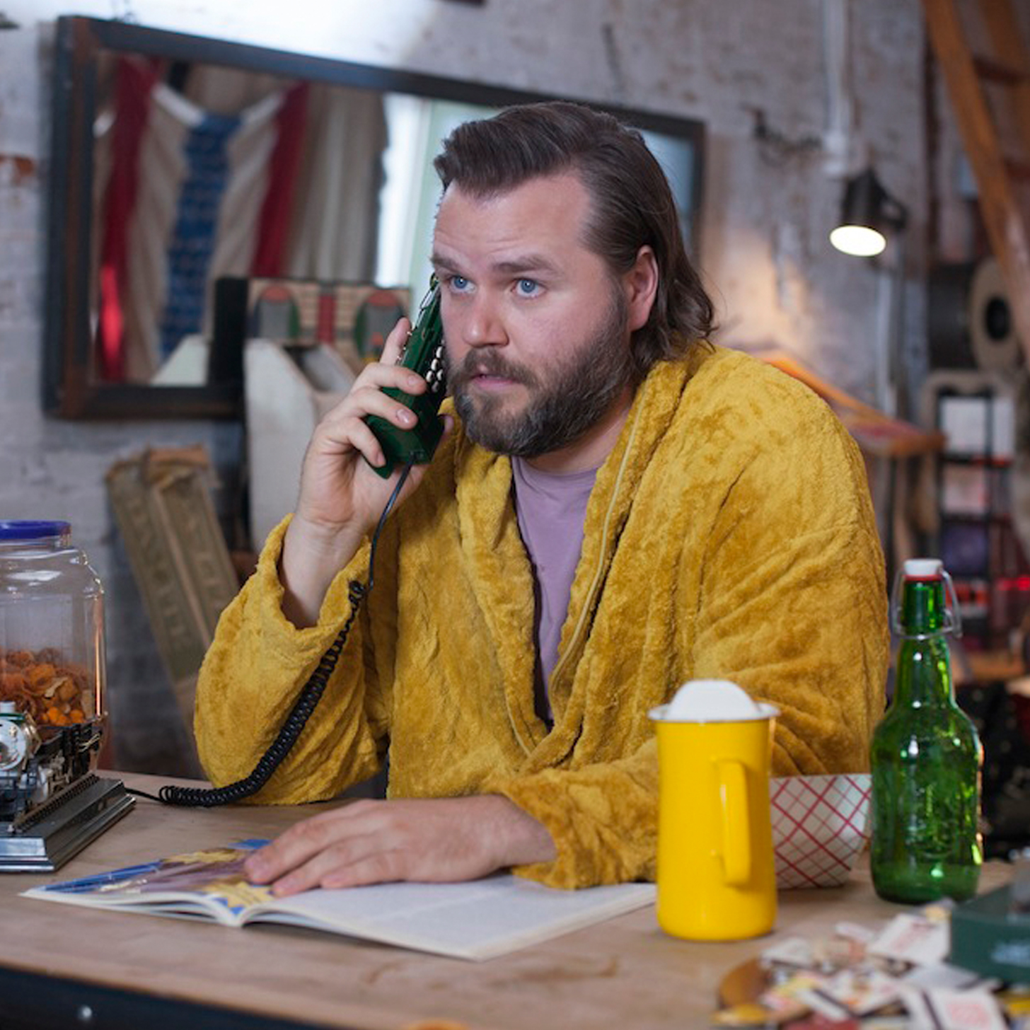 Tyler Labine Says His Deadbeat Costar Cat Deeley Had Him by the Balls — Literally
