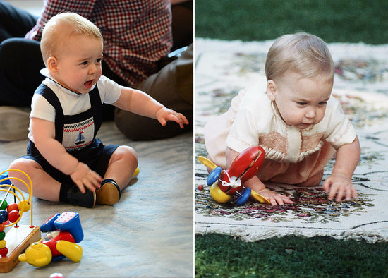 Prince George Is the Spitting Image of His Dad Prince George Is the Spitting Image of His Dad