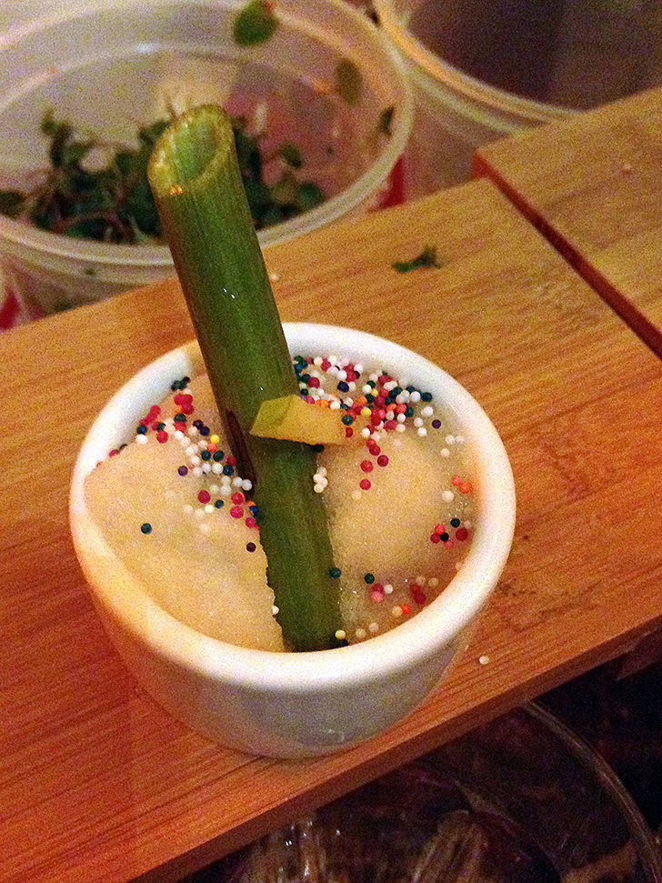 Sprinkles and Allium Straw Sprinkles and Allium Straw