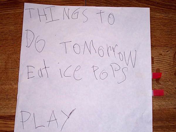 The Best To-Do List Ever The Best To-Do List Ever