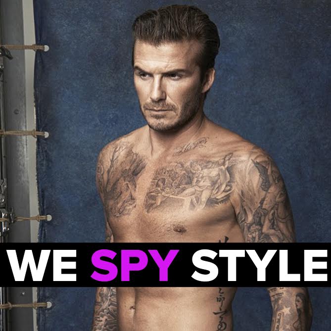 We Spy: David Beckham Strips Down (AGAIN!) For H&M