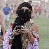 Celebrities Wearing Masks at Coachella 2014 Celebrities Wearing Masks at Coachella 2014