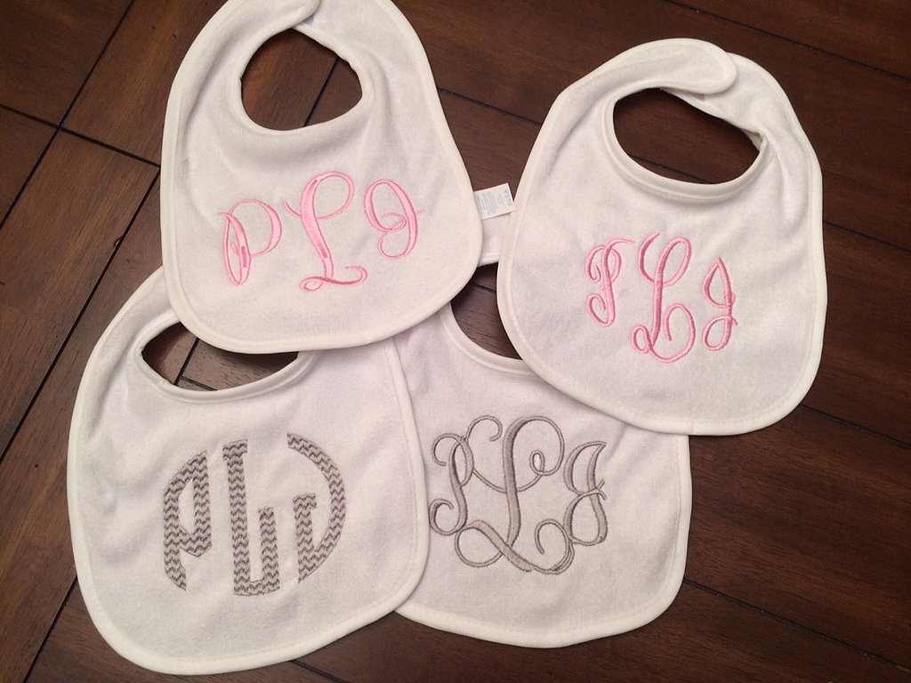 Monogrammed Bibs Monogrammed Bibs