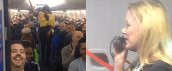 This Hilarious Flight Attendant Deserves an Award For Her Flight-Safety Speech This Hilarious Flight Attendant Deserves an Award For Her Flight-Safety Speech
