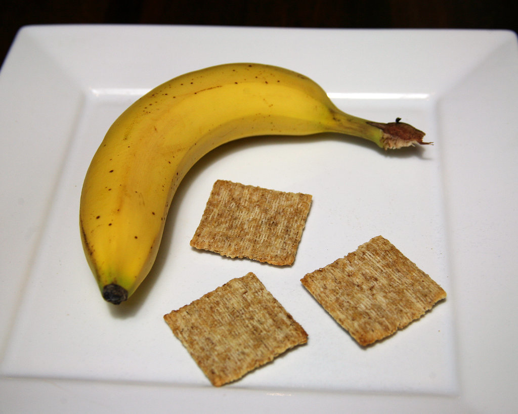 Banana and Triscuits Banana and Triscuits