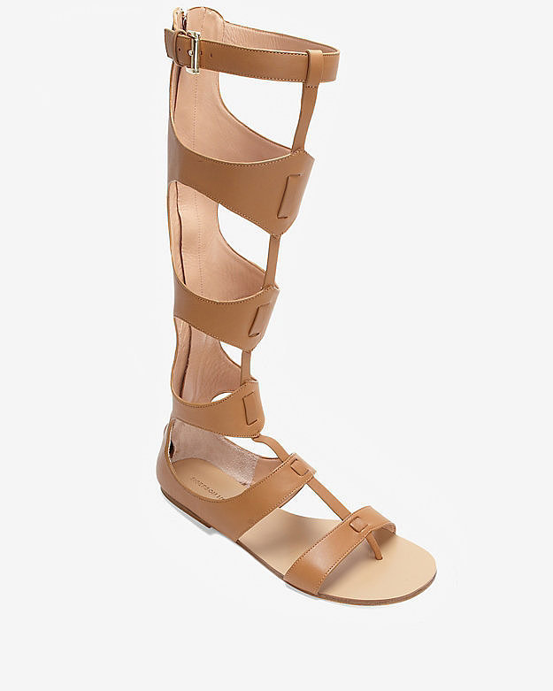 Sigerson Morrison Knee-High Gladiator Sandals | POPSUGAR Fashion