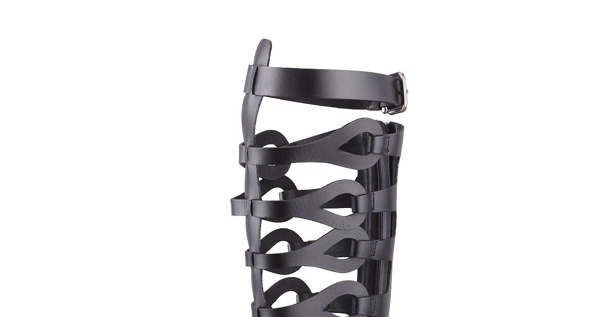 Schutz Knee-High Gladiator Sandals | We Didn't See This Must-Buy ...