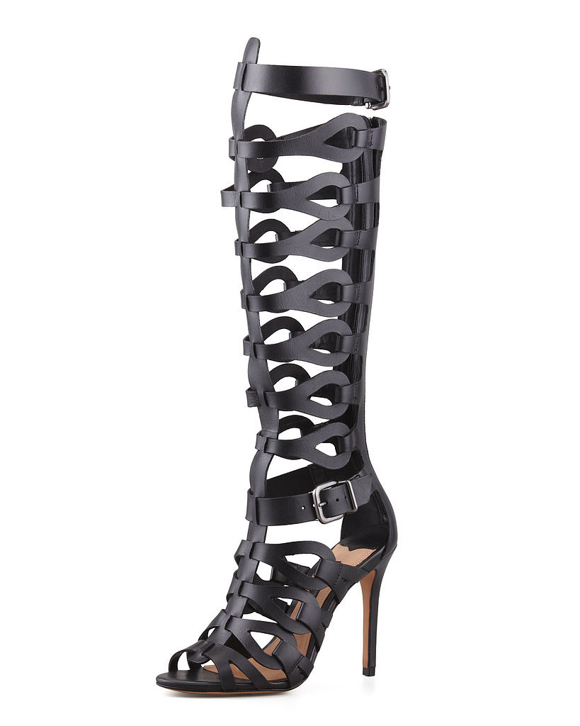 Buy knee high gladiator sandals. Shoes