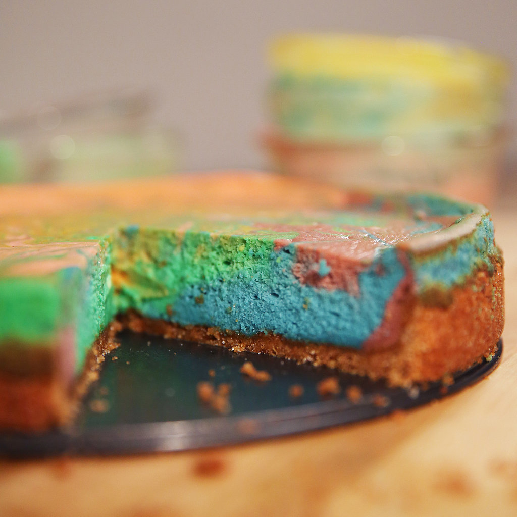 Pastel Tie-Dye Cheesecake Pastel Tie-Dye Cheesecake