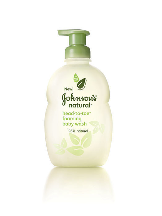 Johnson's Natural Head-to-Toe Foaming Body Wash Johnson's Natural Head-to-Toe Foaming Body Wash