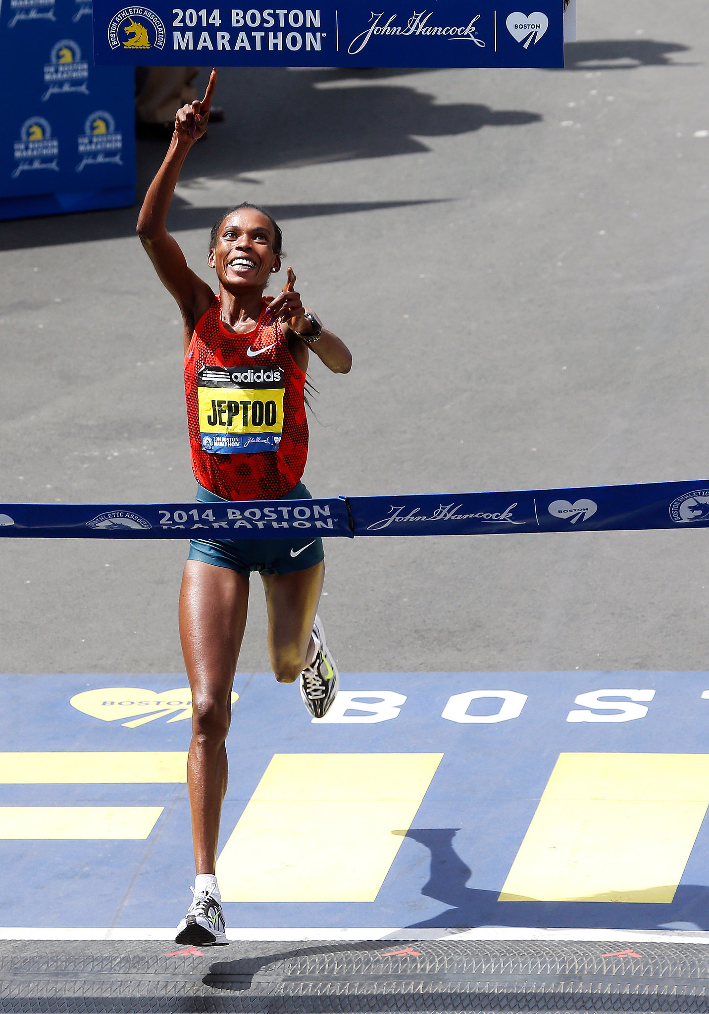 Boston Marathon Women's Winner | 2014 | POPSUGAR Fitness