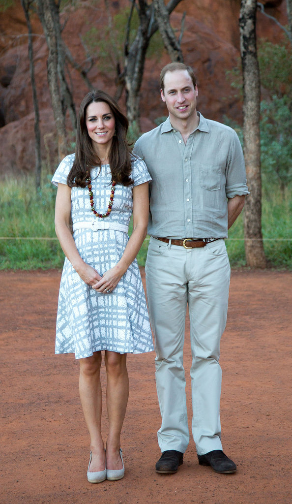The Royal Couple in Ayers Rock The Royal Couple in Ayers Rock