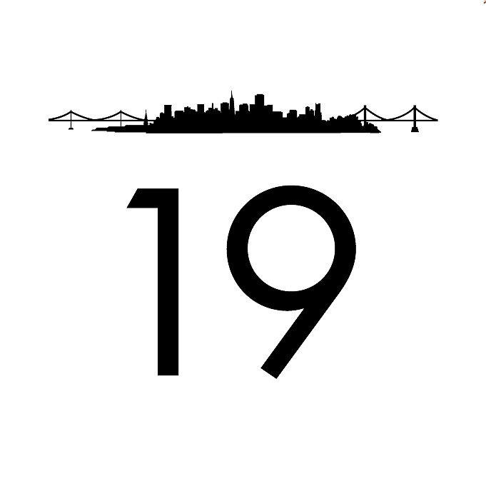 San Francisco Skyline Table Numbers San Francisco Skyline Table Numbers