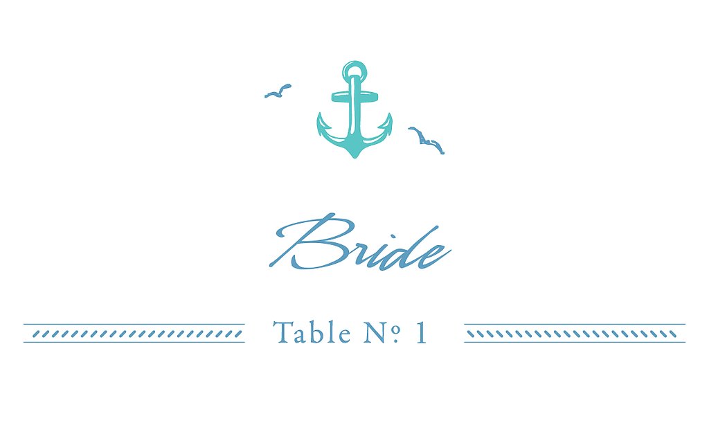 Nautical Place Cards Nautical Place Cards