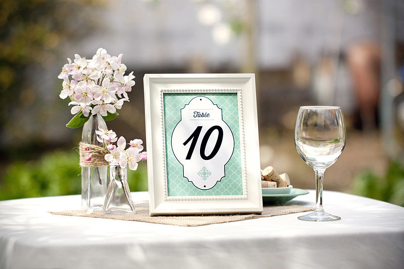 Moroccan Table Numbers Moroccan Table Numbers