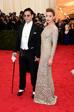 Johnny and Amber Make a Surprise Met Gala Stop