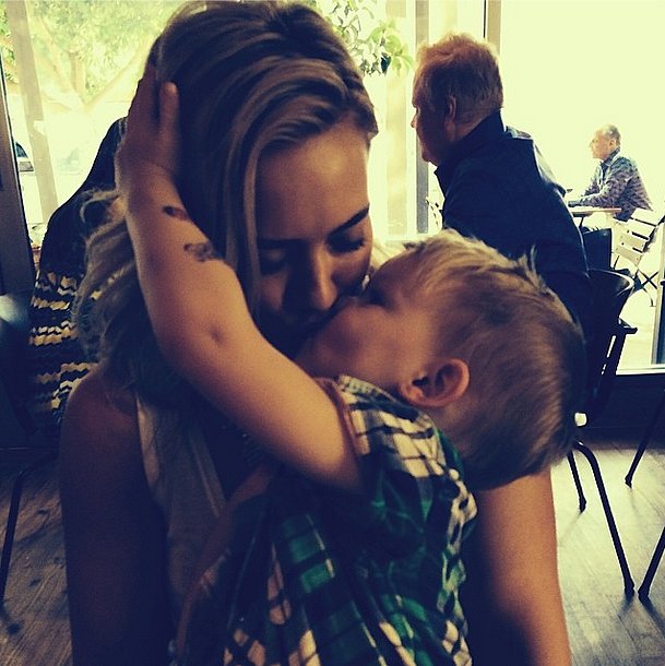 Hilary Duff and Luca Hilary Duff and Luca