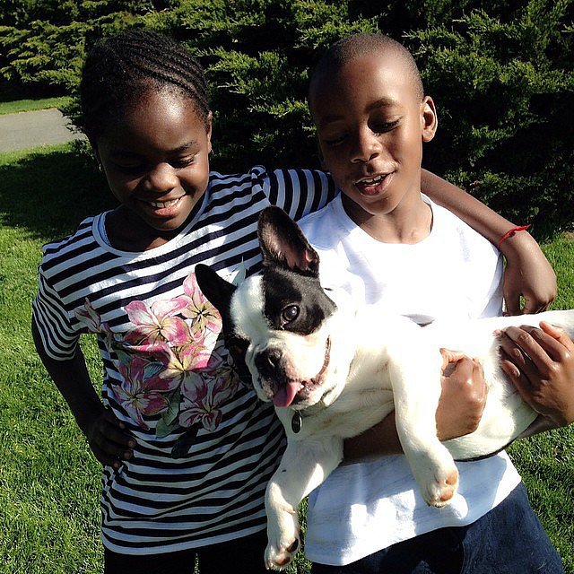 Madonna spent the day with her two youngest children, David Banda Mwale Ritchie and Mercy James — as well as their dog Olga!
Source: Instagram user madonna
Madonna spent the day with her two youngest children, David Banda Mwale Ritchie and Mercy James — as well as their dog Olga!
Source: Instagram user madonna