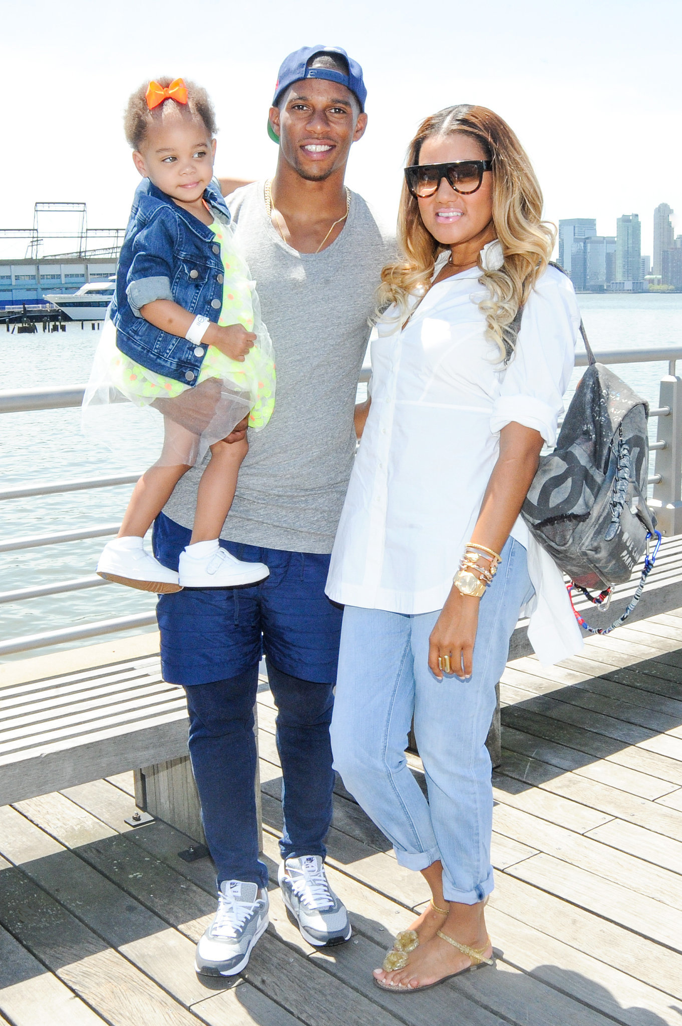 Victor Cruz brought his family to the bash. | These Stars Know How to
