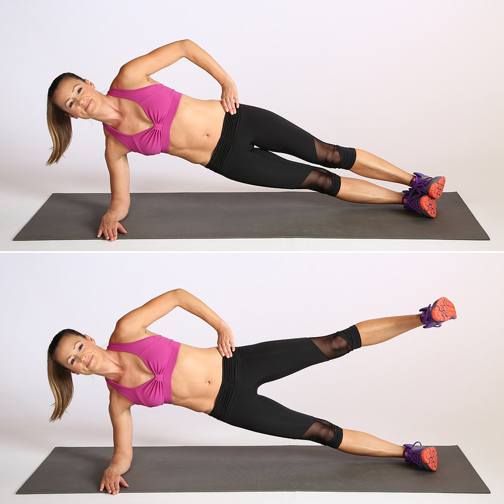 Circuit Three: Side Elbow Plank With Leg Lift Circuit Three: Side Elbow Plank With Leg Lift