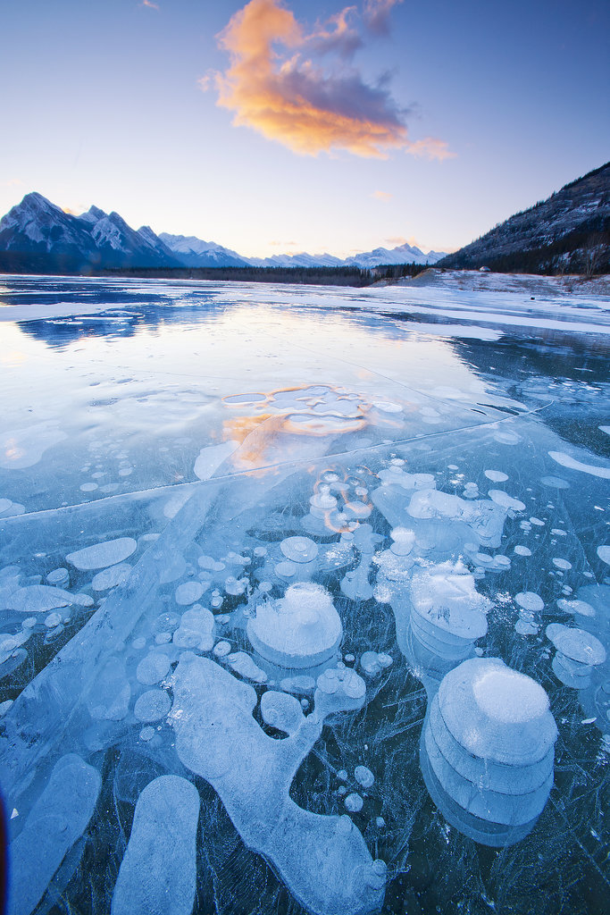Abraham Lake, Canada Abraham Lake, Canada