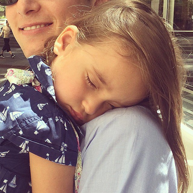 Arabella Kushner was knocked out by a day of activities with her mom, Ivanka Trump, and dad, Jared Kushner.
Source: Instagram user ivankatrump
Arabella Kushner was knocked out by a day of activities with her mom, Ivanka Trump, and dad, Jared Kushner.
Source: Instagram user ivankatrump
