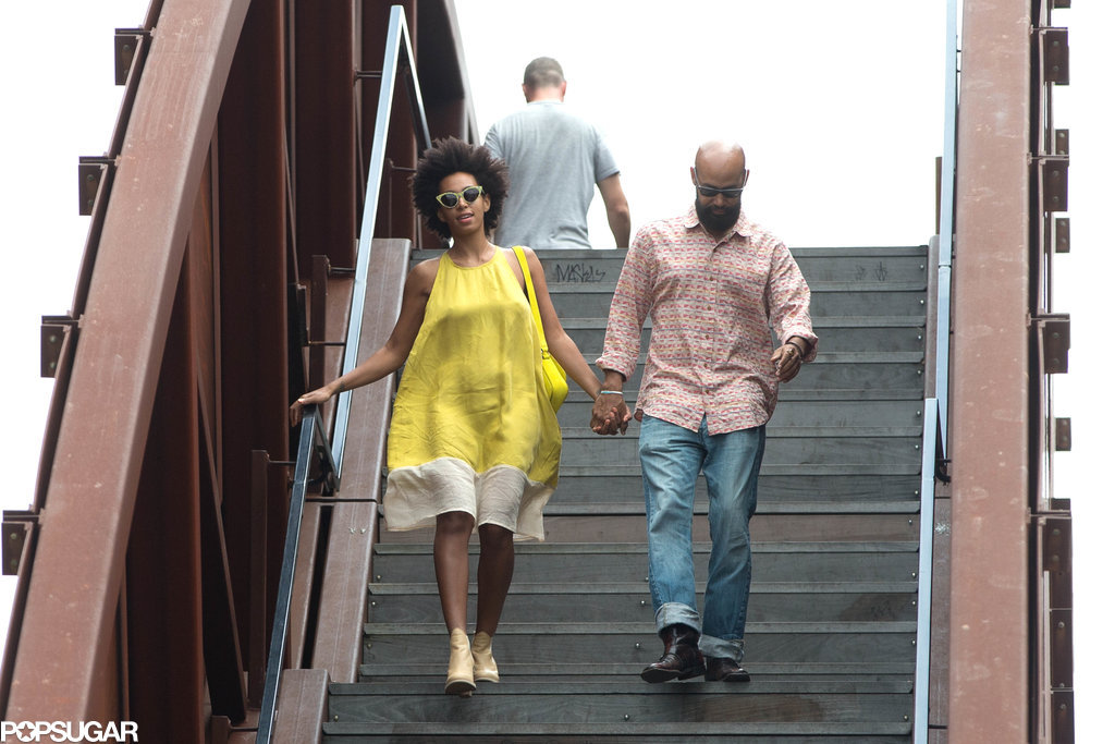 Solange Knowles Steps Out Smiling After Elevator Attack