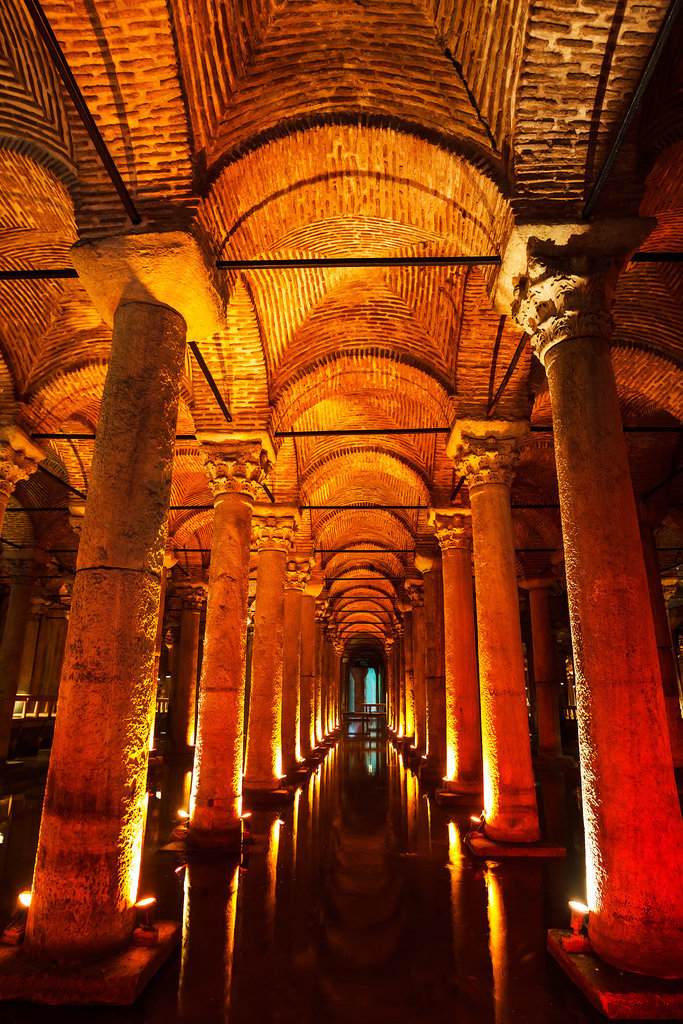Basilica Cistern, Turkey Basilica Cistern, Turkey