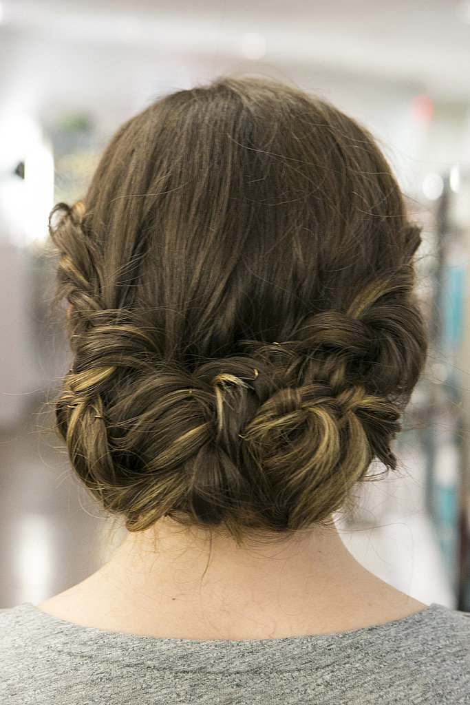Step Nine: Braided Chignon For Brunch Step Nine: Braided Chignon For Brunch