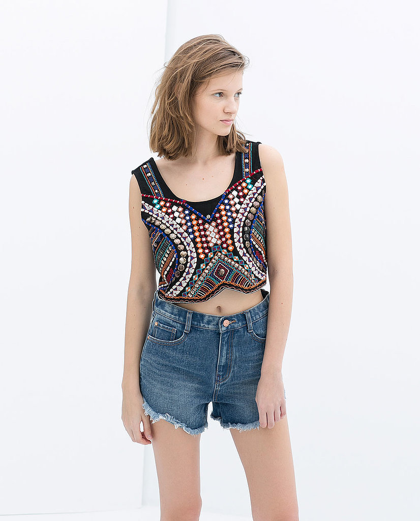 Zara Beaded Top Zara Beaded Top