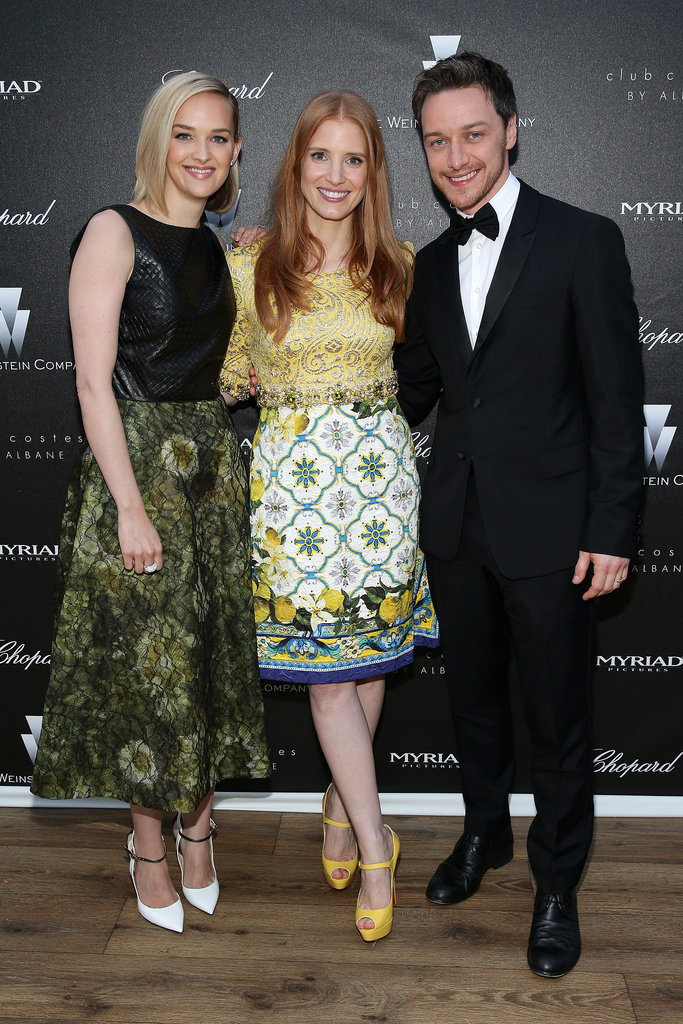 Jess Weixler, Jessica Chastain, and James McAvoy at the Disappearance of Eleanor Rigby Screening Jess Weixler, Jessica Chastain, and James McAvoy at the Disappearance of Eleanor Rigby Screening