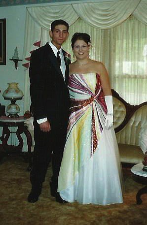 "I've never been one to be very traditional, so when I spotted this Cassandra Stone dress in the Seventeen prom issue, I knew I had to have it because no one else at my school would even think to do something so funky. Mind you, I grew up in a small town in the Midwest, so bright, multicolored sequins were definitely something new and different. I made my parents drive all over the state to find it, and I have never been more in love with an article of clothing in my life."
— Hedy Phillips, copy editor
"I've never been one to be very traditional, so when I spotted this Cassandra Stone dress in the Seventeen prom issue, I knew I had to have it because no one else at my school would even think to do something so funky. Mind you, I grew up in a small town in the Midwest, so bright, multicolored sequins were definitely something new and different. I made my parents drive all over the state to find it, and I have never been more in love with an article of clothing in my life."
— Hedy Phillips, copy editor