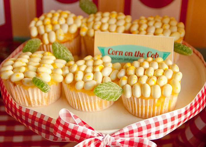 Corn on the Cob Cupcakes Corn on the Cob Cupcakes