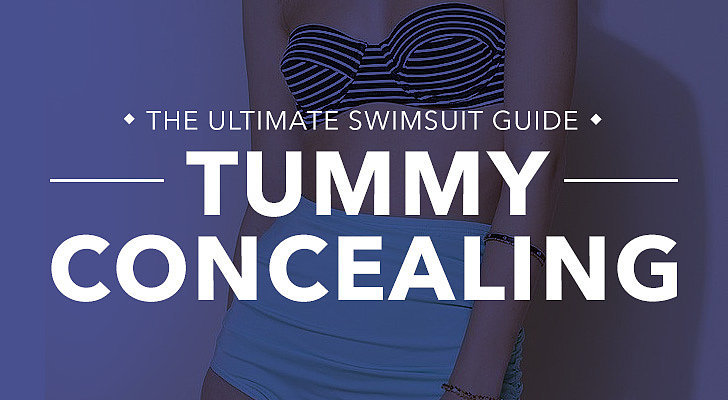 Tummy Concealing: You're built a little more like an apple shape and carry your weight mostly in your middle.
What to look for: Whether you prefer to be covered up or you're out to slim your middle, there are a number of one-piece and two-piece suits, like high-waisted or tankini styles, that help to smooth out your middle.
Tips and tricks from Sabra Krock and Leslie Koren, fit and style experts for Everything but Water:
Shirring works miracles. The gathered fabric hides bulges and creates definition in the waist.
A figure-flattering surplice wrap silhouette trims the waist with its crossover fabric.
If you carry your weight in the lower part of your belly, try on a retro-inspired, high-waisted suit. They're on-trend and ace for covering the abdomen.
Tummy Concealing: You're built a little more like an apple shape and carry your weight mostly in your middle.
What to look for: Whether you prefer to be covered up or you're out to slim your middle, there are a number of one-piece and two-piece suits, like high-waisted or tankini styles, that help to smooth out your middle.
Tips and tricks from Sabra Krock and Leslie Koren, fit and style experts for Everything but Water:
Shirring works miracles. The gathered fabric hides bulges and creates definition in the waist.
A figure-flattering surplice wrap silhouette trims the waist with its crossover fabric.
If you carry your weight in the lower part of your belly, try on a retro-inspired, high-waisted suit. They're on-trend and ace for covering the abdomen.