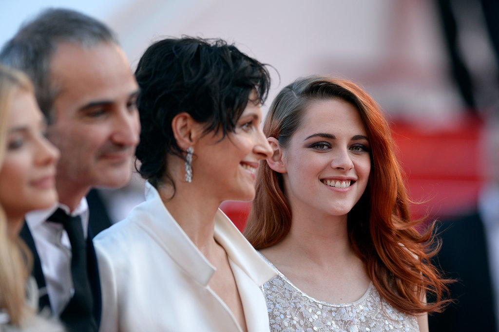 Kristen Stewart let her smile out at the premiere of Clouds Of Sils Maria.
Kristen Stewart let her smile out at the premiere of Clouds Of Sils Maria.