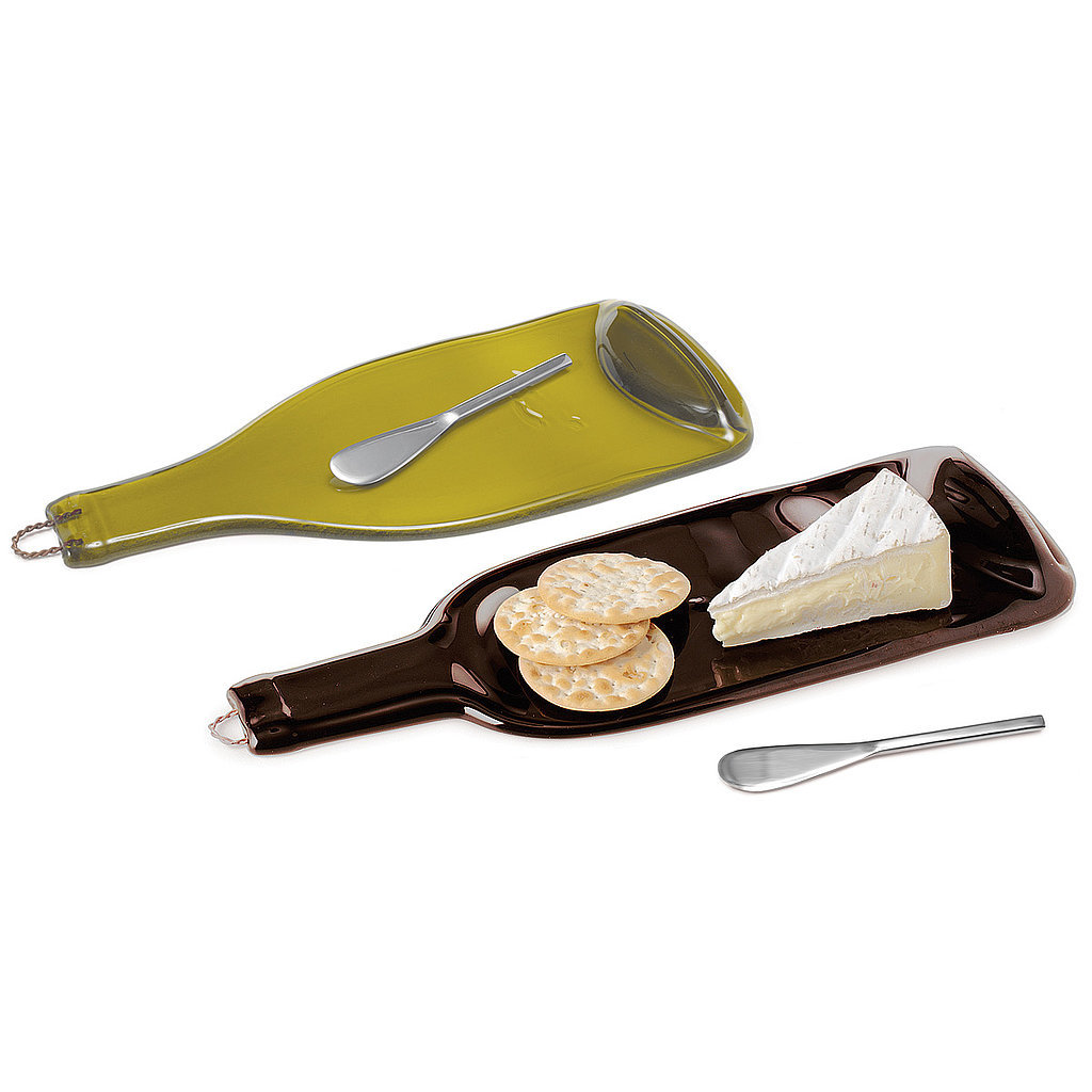 Recycled Wine-Bottle Platters Recycled Wine-Bottle Platters