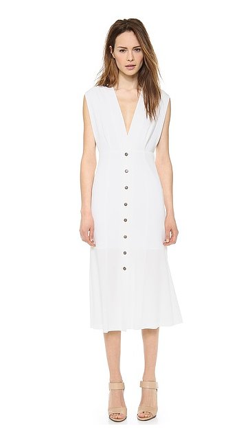 Theyskens' Theory White Dress Theyskens' Theory White Dress