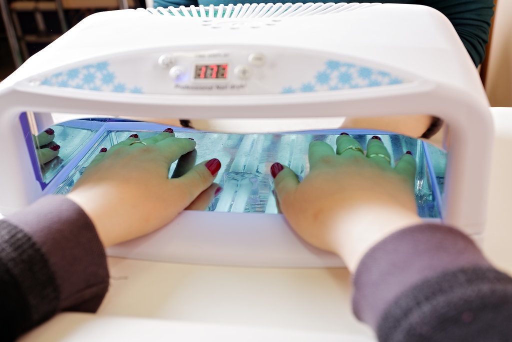 Mistake No. 11: Drying your nails under UV lights. Mistake No. 11: Drying your nails under UV lights.