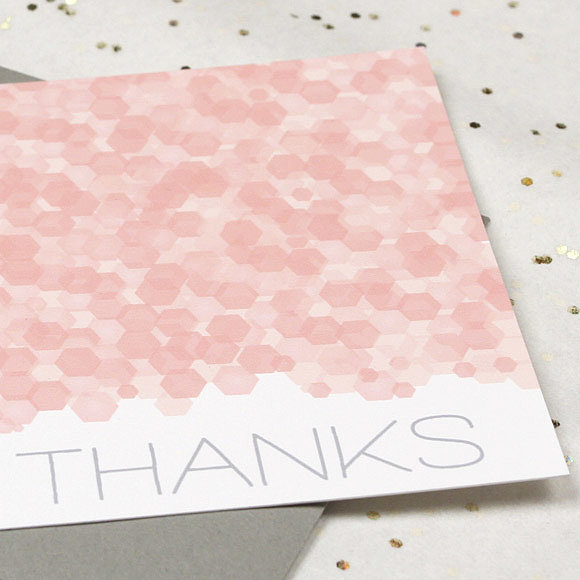 Sequins Thank You Card Sequins Thank You Card