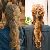 DIY This Insane Daenerys-esque, 2-Tiered Braid