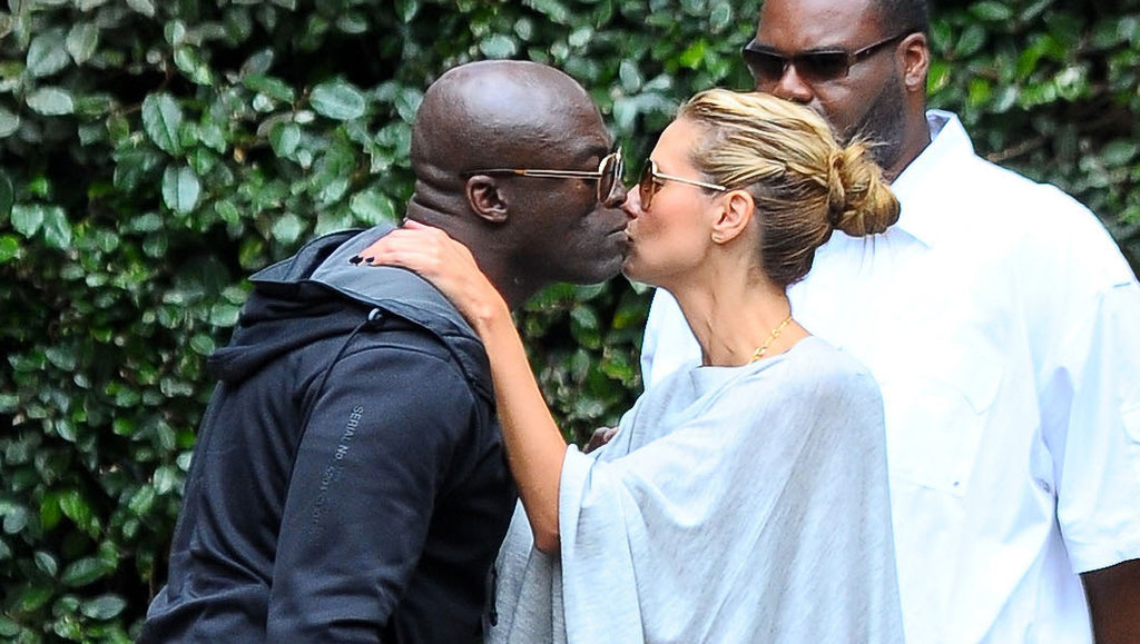 Friendly Exes Heidi Klum and Seal Share a Sweet Kiss Friendly Exes Heidi Klum and Seal Share a Sweet Kiss