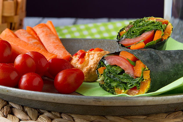 Vegan Cheese and Veggie Wraps Vegan Cheese and Veggie Wraps
