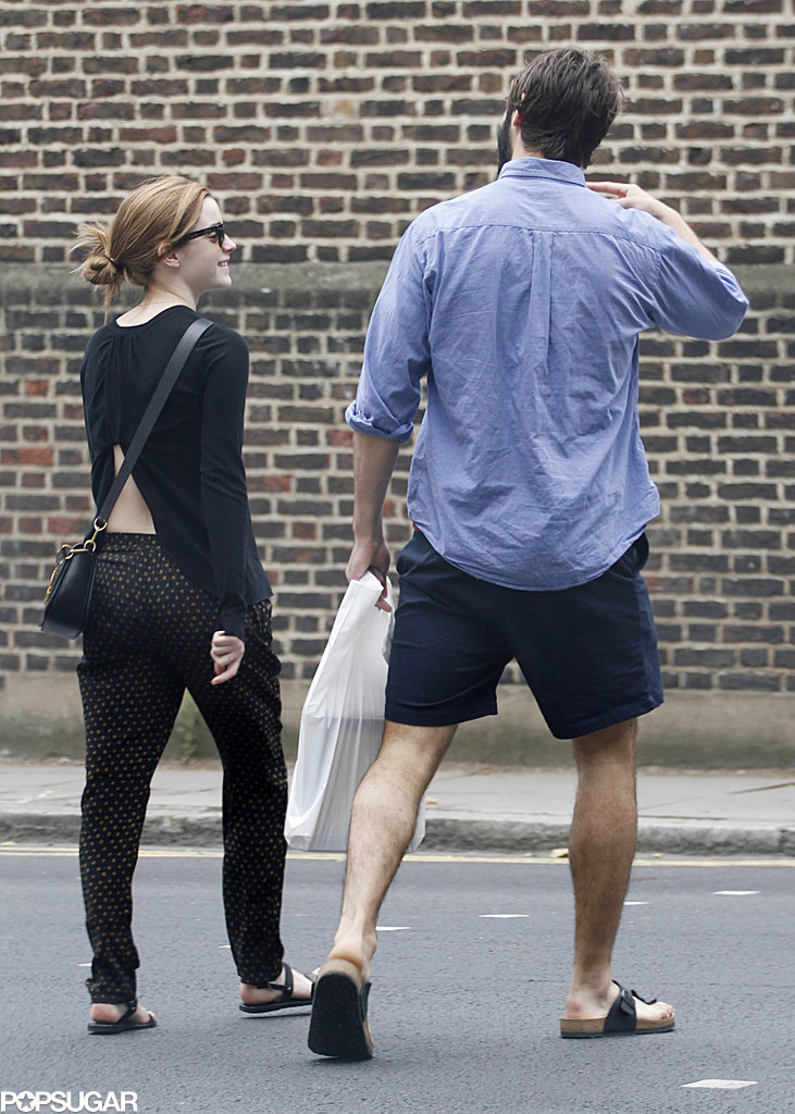 Emma Watson and Her Hot Beau Show PDA Emma Watson and Her Hot Beau Show PDA