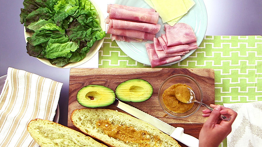Ham, Cheese, and Avocado Sandwich Ham, Cheese, and Avocado Sandwich