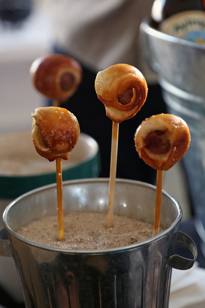 Pretzel-Wrapped Hot Dog Bits Pretzel-Wrapped Hot Dog Bits