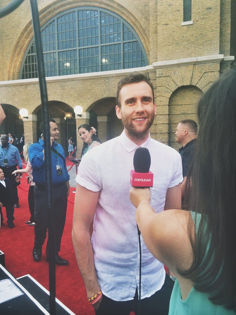 I interviewed Matt Lewis on the red carpet.
I interviewed Matt Lewis on the red carpet.