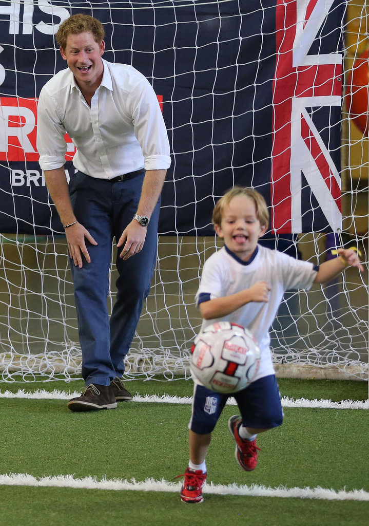 It's Safe to Say Prince Harry's Having a Blast in Brazil It's Safe to Say Prince Harry's Having a Blast in Brazil