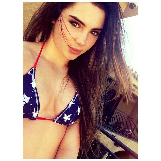 McKayla Maroney slipped into a patriotic bikini.
Source: Instagram user mckaylamaroney
McKayla Maroney slipped into a patriotic bikini.
Source: Instagram user mckaylamaroney