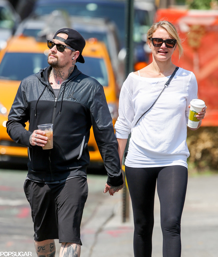 Cameron Diaz and Benji Madden